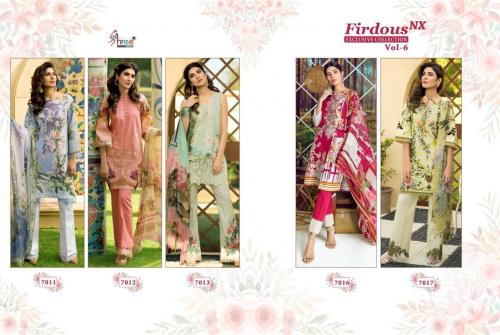 Shree Fabs Firdous Exclusive Collection 7011-7017 Price - 3995