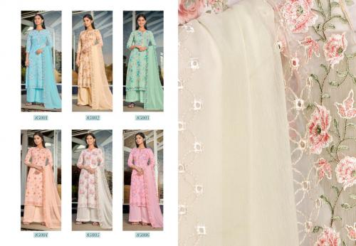 Relssa Fabrics Flower Girl 85001-85006 Price - 10800