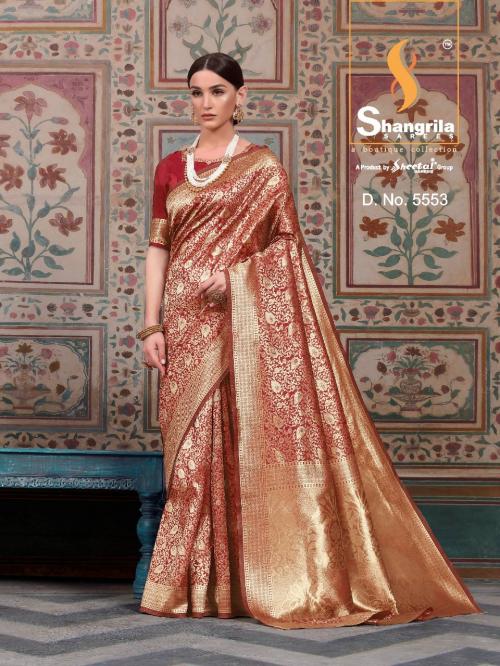 Shangrila Saree Samyra Silk 5553