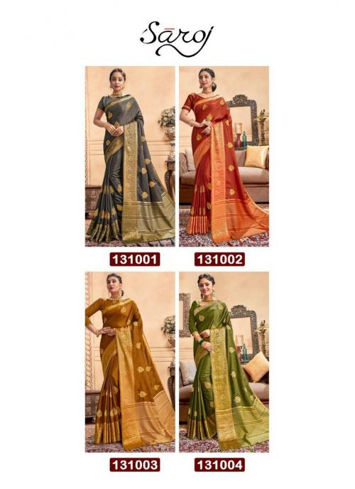 Saroj Saree Shivika 131001-131004 Price - 5560