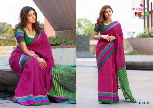 Mintorsi Banarasi Weaves Keshar Cotton 11903B Price - 640