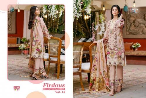 Shree Fab Firdous Exclusive Collection 1785 Price - Chiffon Dup-849 , Cotton Dup-901	