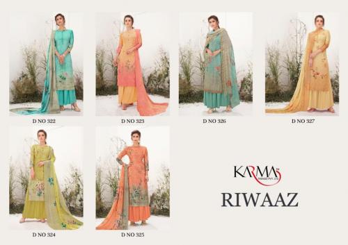 Karma Trendz Riwaaz 322-327 Price - 13170