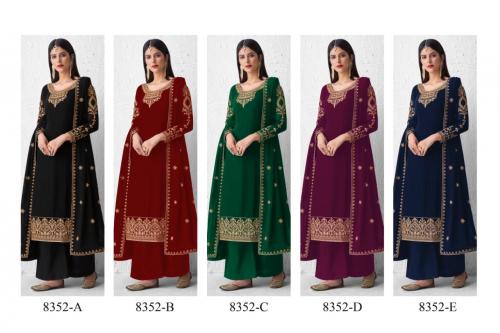 Aashirwad Creation Saffron 8352 Colors  Price - 8000