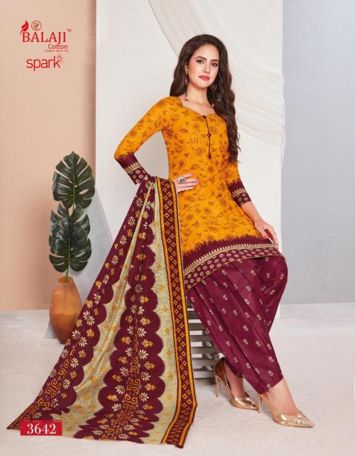 Balaji Cotton Spark 3642 Price - 350