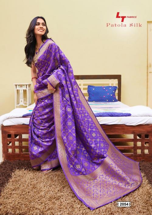 LT Fabrics Patola Silk 2054 Price - 845