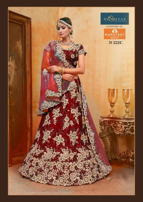 Mahotsav Nimayaa Shubh Vivah Designer Wedding Choli 222 C Price - 10565