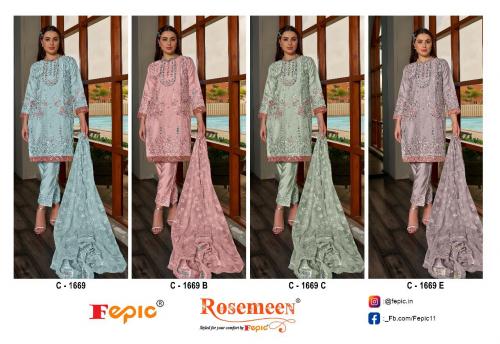 Fepic Rosemeen C-1669 Colors  Price - 5596