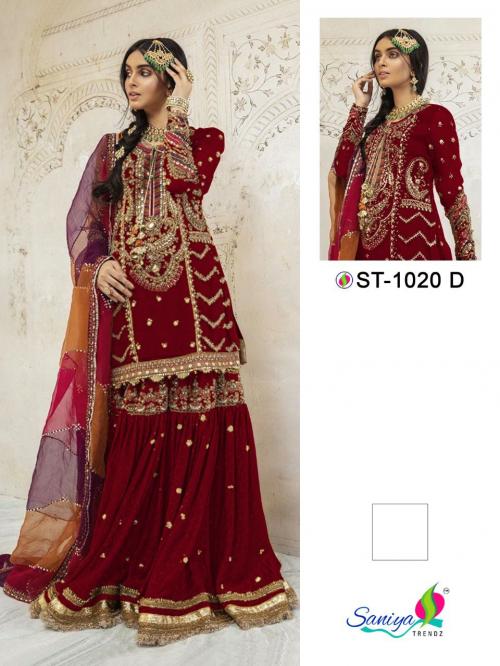 Saniya Trendz Bridal Collection ST-1020-D Price - 1301