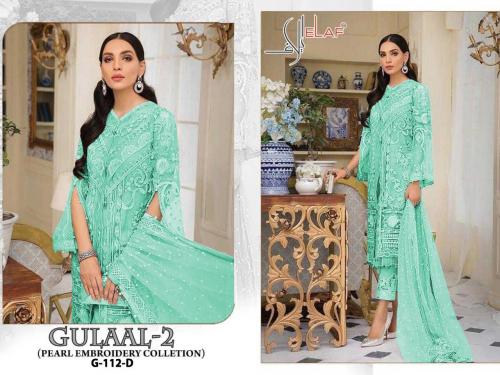 Galaxy Fabs Elaf Gulaal G-112 D Price - 1349