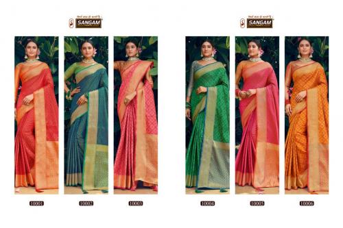 Sangam Prints Navratan Patola 10001-10006 Price - 9540