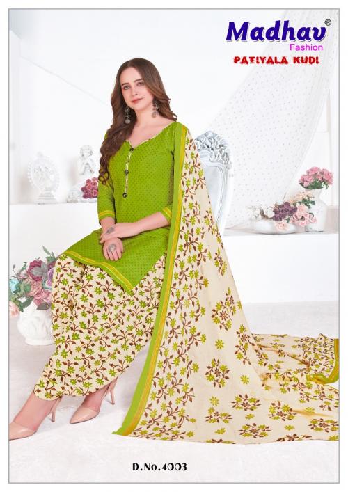 Madhav Fashion Patiyala Kudi  4003 Price - 350