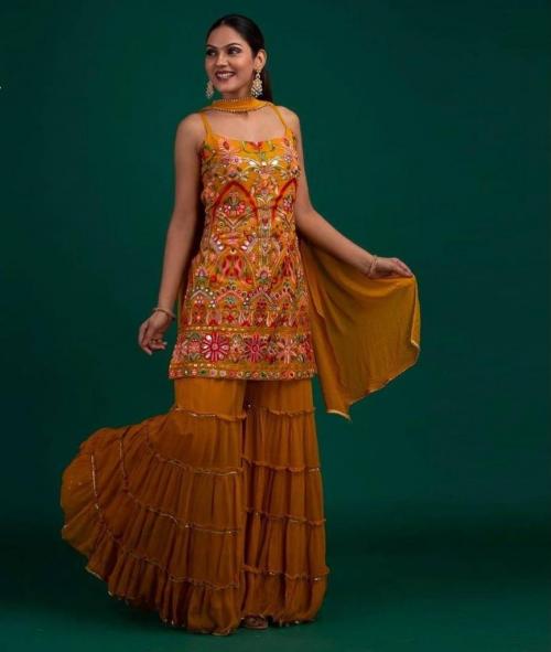 Bollywood Designer Sharara Suits SR-1301-A Price - 1150