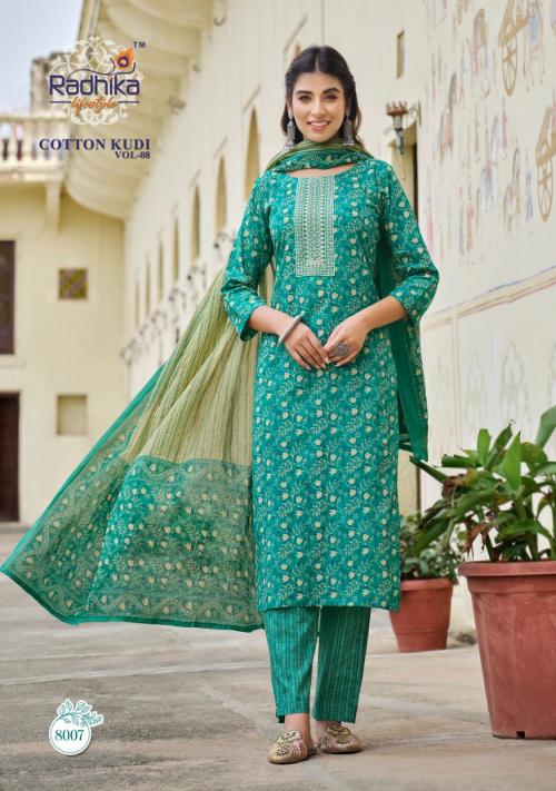 Radhika Lifestyle Cotton Kudi 8007 Price - 735