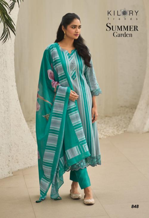 KILORY TRENDZ SUMMER GARDEN 848 Price - 1045