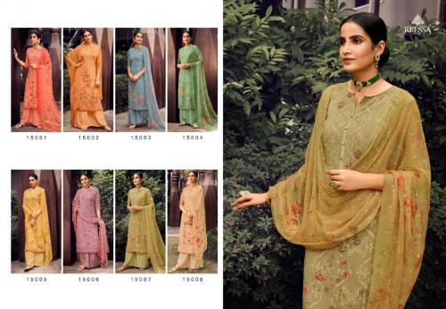 Relssa Fabrics Aarthi 15001-15008 Price - 15560