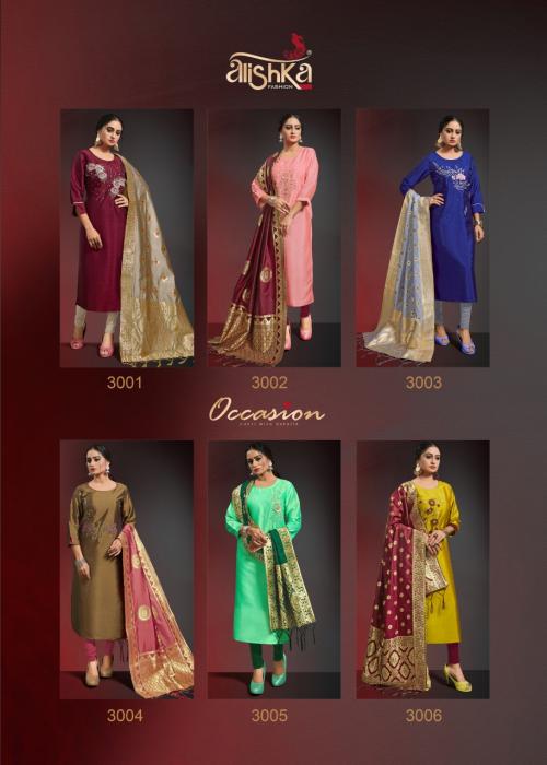 Alishka Fashion Ocassion 3001-3006 Price - 5550