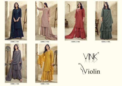 Vink Fashion Violin 1181-1186 Price - 8094