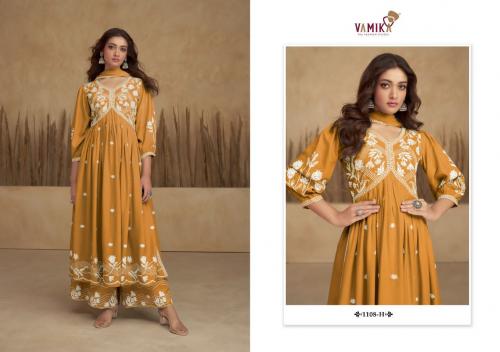 Vamika Fashion Aadhira Vol-6 Silver 1108-H Price - 1345
