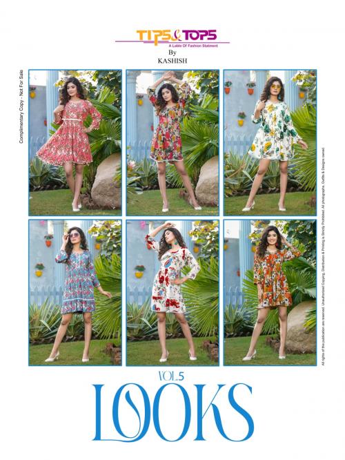 TIPS AND TOPS LOOKS VOL-5 101 TO 106 Price - 2910