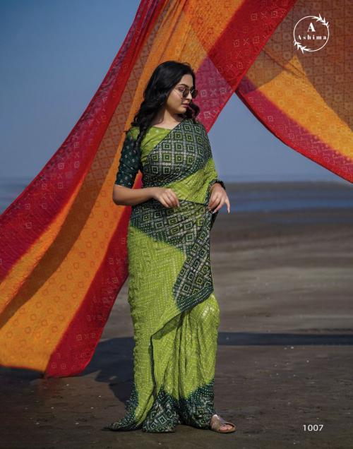 Ashima Bandhani Foily 1007 Price - 900