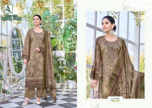 Alok Suit Shobia Nazir Lawn Collection 1236-006 Price - 849