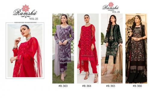 Ramsha R-363 To R-366 Price - 5820