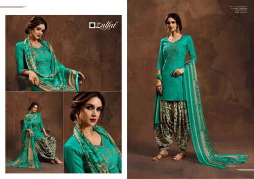 Zulfat Designer Jashan E Patiala 123-001 Price - 565
