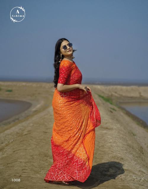 Ashima Bandhani Foily 1008 Price - 900