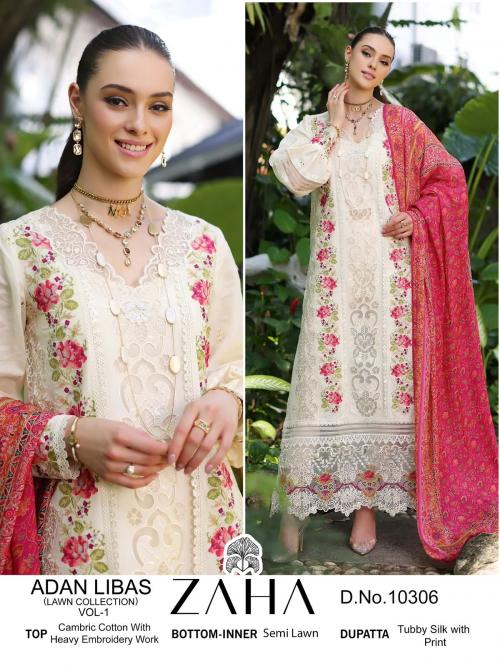 ZAHA ADAN LIBAS VOL-1 10306 Price - 1249