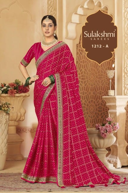 Sulakshmi Saree 1212-A Price - 2300