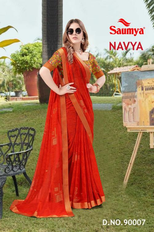 SAUMYA NAVYA 90007 Price - 730