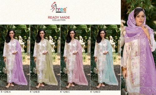 SHREE FAB READY MADE COLLECTION R-1246-A TO R-1246-D Price - 7600