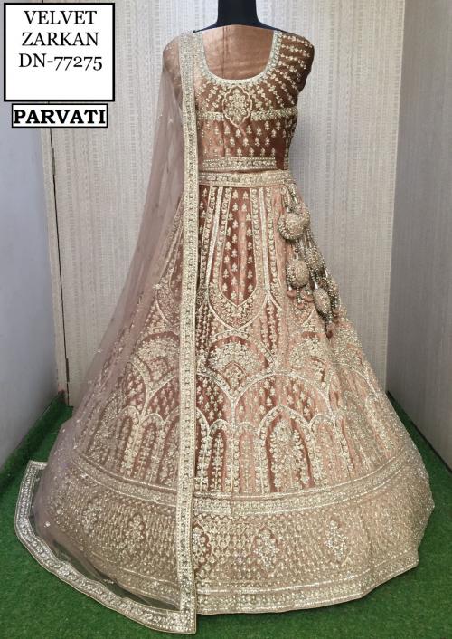 Parvati Designer Lehenga 77275-B Price - 12695