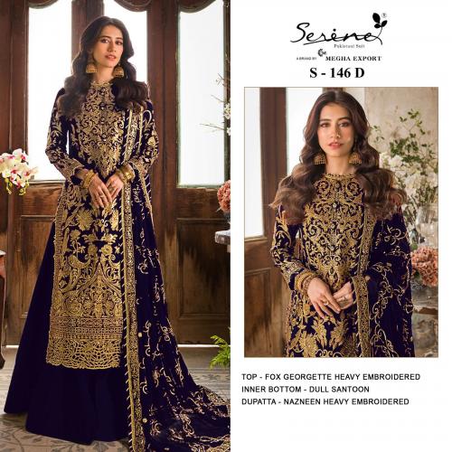 Serine Pakistani Suit S-146-D Price - 1309