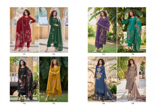 KILORY TRENDZ ZARINA - 2 701 TO 708 Price - 8392