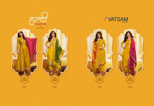 Viradi Fashion Vatsam Haldi Collection 1231-1234 Price - 8180