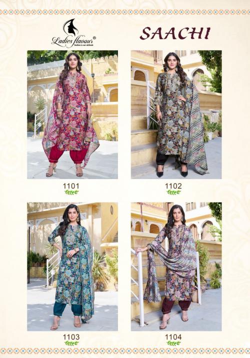Ladies Flavour Saachi 1101-1104 Price - 5300