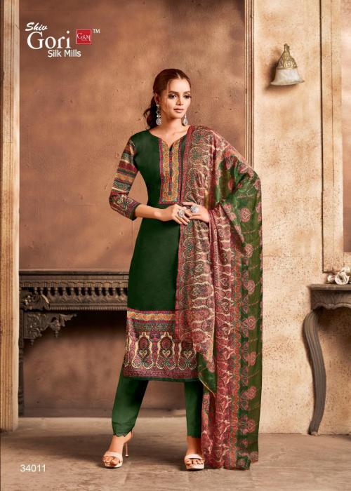 Shiv Gori Silk Mills Punjabi-Kudi 34011 Price - 300