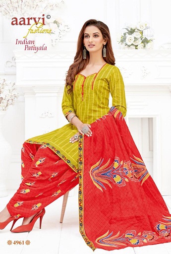 Aarvi Fashion Indian Patiyala 4961 Price - 570