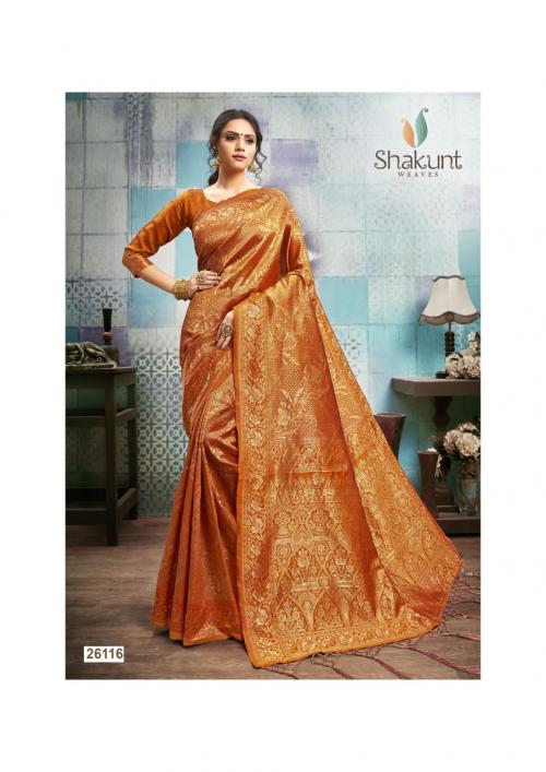 Shakunt Saree Shika Art Silk 26116 Price - 681