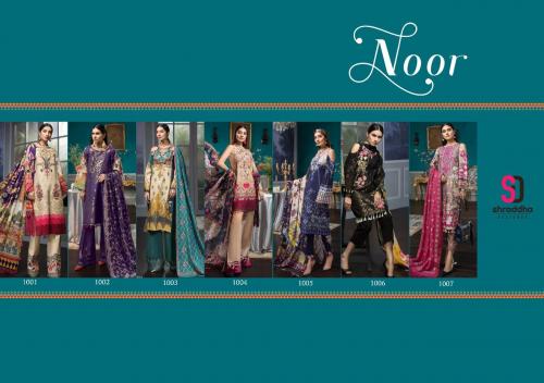 Shraddha Designer Honey Waqar Noor 1001-1007