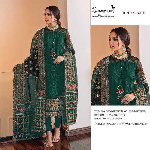 Serene Pakistani Suit S-41-B Price - 1300