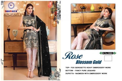 Shanaya Fashion Rose Blossom Gold 10001 Price - 1449