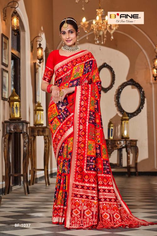 B Fine Saree Ujwala 1037 Price - 2595