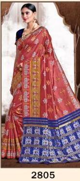 Vellora Saree Kanthil Silk 2805 Price - 1095