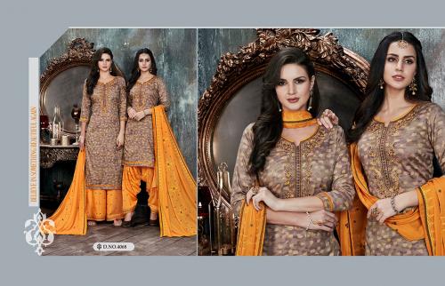 Kessi Fabrics Colours By Patiala House 4068