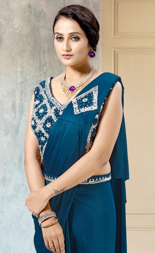 Aamoha Trendz Ready To Wear Designer Saree 1015581-E Price - 2485