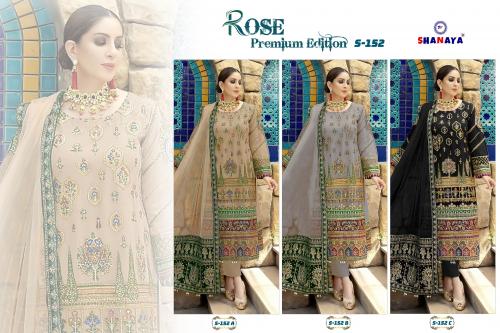 Shanaya Fashion Rose Premium Edition S-152 Colors  Price - 4347