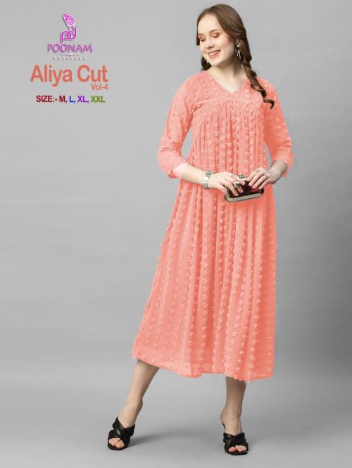 Poonam Designer Aliya Cut 1005 Price - 549